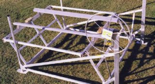 3600 lb.  Cantilever Vertical Boat Lift